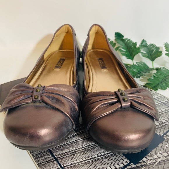 Ecco Flats Women Ballet Bouillon Bow - Picture 6 of 8